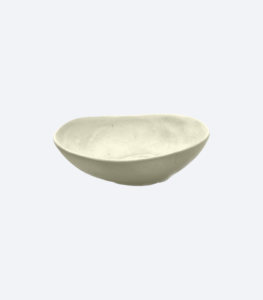 Plato Bowl Tulum Blanco Olga Mate 22 cms