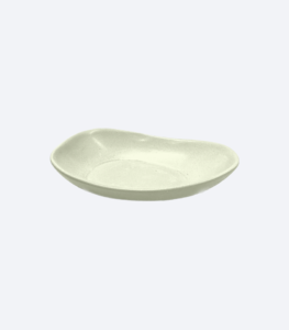 Plato Bowl Tulum Blanco Olga Mate 27.5 cms