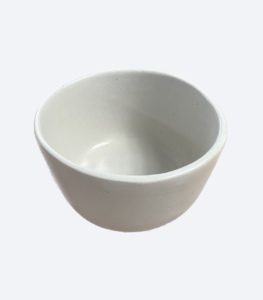 Plato Bowl Tapalpa Blanco Olga Mate 14 cms