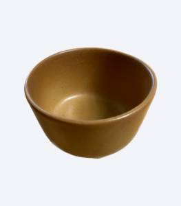 Plato Bowl Tapalpa Ocre Mate 14 cms